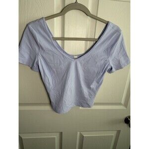 Lululemon Align Tank Top Purple Womens Size 2 Running Yoga Pilates Workout Gym